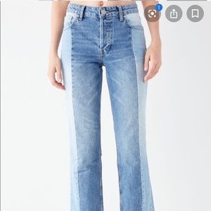 Urban Outfitters two-tone jeans